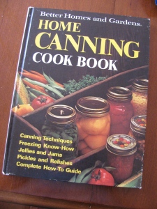 My Mom's Canning Cook Book.